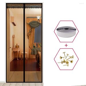 Curtain Summer Magnetic Anti Mosquito Insect Bug Curtains Net Automatic Closing Door Screen Kitchen Mesh