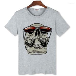 Herrar t skjortor bgtomato ankomst super cool skalle tshirt män gata skjorta mode tee sommar casual t-shirt