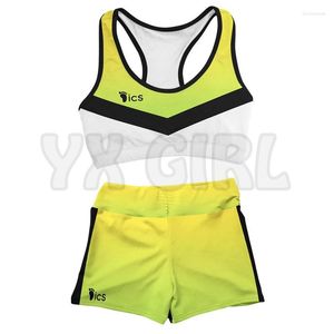 Damen-Trainingsanzüge, Haikyuu Team Itachiyama, 3D-gedrucktes Active Wear-Set, Kombi-Outfit, Yoga, Fitness, weiche Shorts, Damen für Mädchen, kurze Sets