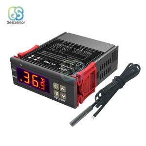 STC-1000 STC 1000 Dijital Sıcaklık Kontrolör Termostat Termoregülatör İnkübatör Röle LED 10A Isıtma Soğutma 110V 220V