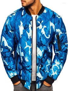 Piumino da uomo ZOGAA Inverno Uomo Caldo Parka Colore mimetico Capispalla Slim Fit manica lunga in cotone imbottito Cappotti Cappotto casual maschile