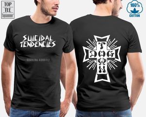 Herr t-skjortor (skridskor) självmordstendenser dogtown skateboards logo skjorta tee hipster harajuku märke kläder t-shirt