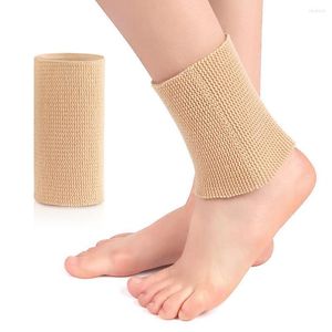 Knäunderlag 1 st ankel Support Sock Wear Resistant Hög elasticitet Skin-Touhing Relieve Smärta Svullnadsbåge för Sportsman
