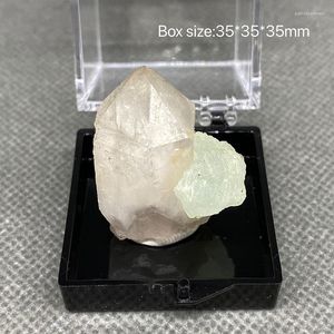 Halsketten mit Anhänger, natürliche, seltene Prehnit-Mineralproben, Steine und Kristalle, heilende Quarz-Edelsteine aus China