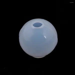 ベーキングツール樹脂カビのシリコンカビ科鋳造エポキシメイキングペンダントCraftScircle Orbs Soap Manual Spheroid Craft Bead Round Molds