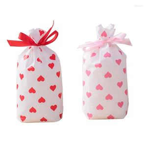 Prezent Wrap Walentynkowe torby sercowe
