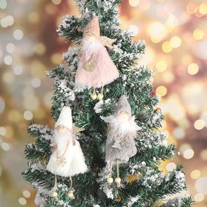 Noel Süslemeleri 2023 Yıl Son Melek Bebekler Sevimli Noel Ağacı Süsleme Noel Deco Dekorasyon Ev Navidad Çocuk Hediyesi
