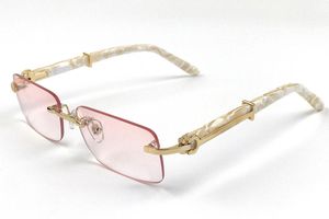 Western Fashion Brand Designer Solglasögon Metal gångjärn Solglasögon Män Carti Glass Märken Kvinnor Sun Glasögon UV400 Lens unisex glasögon Fall och lådor Lunettes
