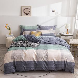 Sängkläder set set sängkläder 2 sovrum duvet täcker sängflykt på arket nordiska lakan 135 täcker super kung ner full äktenskap