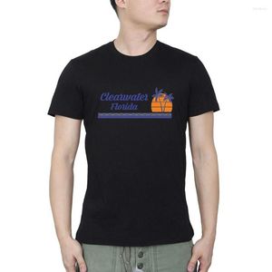 T-shirts pour hommes Clearwater Florida Shirt Fl Beach Tourist Souvenir T-shirtsuper Soft for Men Vêtements
