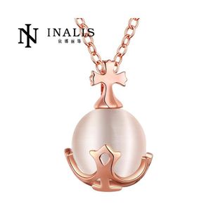 Pendant Necklaces Romantic 925 Sterling Sier And Opal 3 Colors For Women Jewelry Wholesale China Drop Delivery Pendants Otz6H