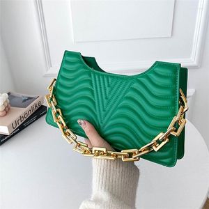 Evening Bags Fashion Rhombus Female's Trend PU Leather Shoulder Bag Luxury Texture Solid Color Zipper Handbags For Female 2023