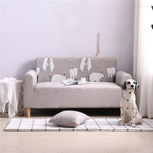Stuhlhussen Schonbezüge Sofa Universal Elastic Stretch Cover Sectional Towel Couch Corner für Möbel Sessel