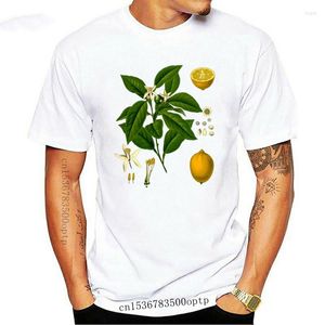 Camisetas para hombres Ilustración botánica camiseta hombre camiseta de camiseta personalizada