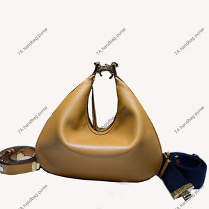 Designer 7A Fashion Bag Crescent Dumpling Bun 699409 Axel Messenger Handväska Fashion Classic Womens Bag Luxury Custom Made Colorful Wide Shoulder Strap Hand Bag