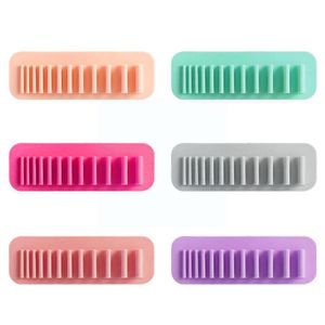 Makeup Brushes Portable Brush Holder Suction Wall Silicone Beauty Storage Cosmetic Rack Drying Tool OrganizerMakeup