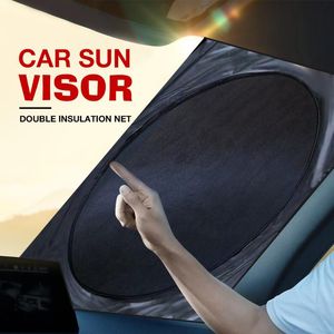 Słońce Sunshade Automatyczne okładka przednia przedszkola Sun Wodoodporne Ochrony przednie przednie szynie akcesoria stylistyczne