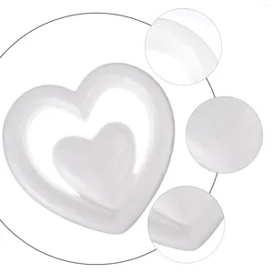 Party Decoration Heart Polystyrene Styrofoam Wreath Craftshapes Ornament Rings Christmas Ring Form White Diywedding Shaped Decor Hearts