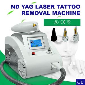 Skin Cleaning Facial Care Tools Q-switched 1064nm & 532nm Q Switch Laser Tattoo Removal Machine Black Doll Carbon Peeling