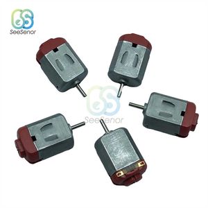 5pcs/lot 130 küçük DC motor 3V-6V 0.3-0.4A 16500rpm DIY oyuncak hobileri için mini mikro akıllı araba