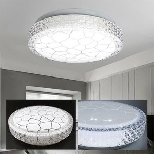 Ceiling Lights LED Light Crystal Surface Modern Flush Mount Fixture 6500K White Lamp Lighting For Kitchen Bathroom Bedroom 220V