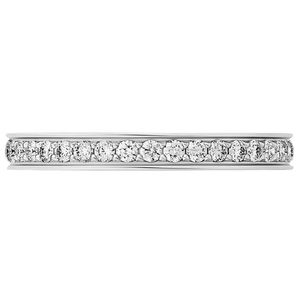 Cluster-Ringe 14K Au585 Weißgold Ring Frauen Hochzeitstag Verlobungsfeier 1 Reihe runder Moissanit-Diamant Elegant Trendy Niedlich