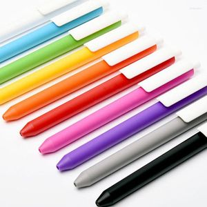 1PCS Scrub Press Pen 0,5 mm czarny uzupełnienie egzaminu biuro Kolor School Supplies