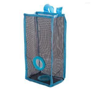 Caixas de armazenamento Bolsa de cozinha respirável Bolsa pendurada bolsa de porta Poupa Decoração de bolso para casa