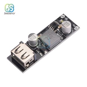 USB DC-DC Buck Converter Laddning Stig ned Modul 8-32V 9V 12V 24V till 5V 3A Snabb Charger Circuit Board