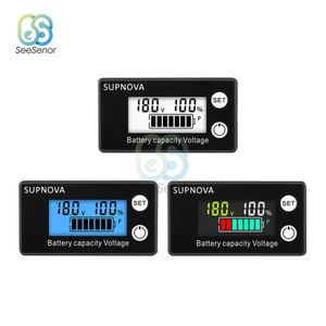 6133A Batteriekapazitätsanzeige DC 8V-100V Bleisäure Lithium LiFe PO4 Auto Motorrad Voltmeter Spannungsmesser 12V 24V 48V 72V