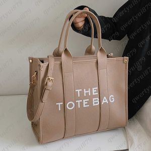 Totes Luxury Designer Bag Tote Women Handbags Letter Shoulder Bags 2022 Brands Soft PU Shopper Purses Crossbody Bags for Women Clutch 012123H