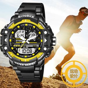 Relógios de pulso Adult Sports Multifunction Electronic Watch Watch Digital for Men Wateroperme Relógio Relogio Masculino