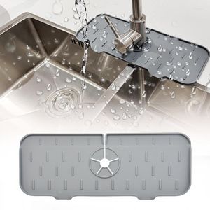 Mutfak muslukları 91ad musluk emici mat silikon tabak kurutma tezgahı koruyucular yıkanabilir sıçrama avcısı