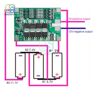 BMS 3S 12V 40A BALANCER PCM 18650 СОВЕТСТВЕННАЯ ЗАГРУЗКА ЗАГРУЗКА ЗАГРУЗКИ LI-ION.