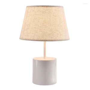 Table Lamps Minimalist Decor Lamp Fabric Bedside Reading Flexo Led Desk For Bedroom Decoration Modern Office Lights Lighting