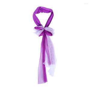 Stol täcker 10 stycken stretch bow organza band för