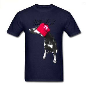 Herr t-skjortor labrador väl uppfödda skjorta män t-shirt familj tee svart t-shirt grossist bomullskläder hipster toppar tees streetwear