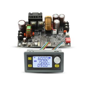 DC 6V-70V till 0-60V 15A 20A 900W 1200W CNC Justerbar spänningsregulator CV CC Steg ned Strömförsörjningsmodulen XY6015L XY6020L