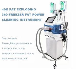 Professional 360 cryolipolysis fat freeze lipo Cryo Cool Sculpting tech Body Shaping Slimming 3 Pcs 8 Pcs Lipo Laser 40K Cavitation Body Face RF Weight Loss Machines