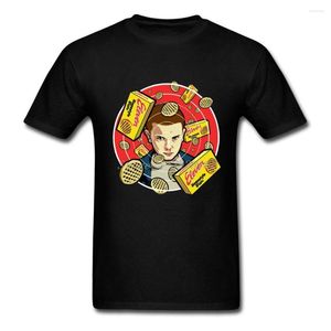 Men's T Shirts Customized T-shirts Men Adult Casual Clothes Shirt Homme Stranger Things Cartoon Summer Cotton Round Neck Print