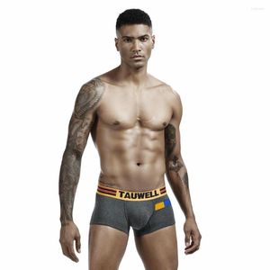 Underpants LEOSOXS Summer Men's Underwear Man Boxer Ice Mesh Breathable Sexy Youth Bamboo Ventilate Shorts B009