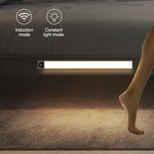 Nocne światła Inteligentne Ultra-cień ludzkich indukcyjnych światło światło okablowanie magnetyczne LED Domowe weranda szafka na garderobę 20/40 cm