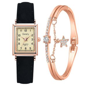 Armbanduhren mit Armband Uhren Damen Damen Freizeituhr Gold Rose Damen Lederarmband 20 mm blaues ZifferblattArmbanduhren