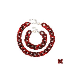 Girocolli Vendita Collana Bracciale Set Boemia Europea E Americana Personalità Della Moda Femminile Per Le Donne Jewelry1 3537 Q2 Drop Deliver Dhghm