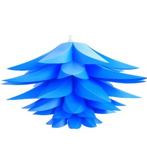 Lâmpada tampa Sombras 1pc Diy Lotus Chandelier Lampshade pp pingente de teto de teto de decoração Luzes de quebra -cabeça moderno capa moderna