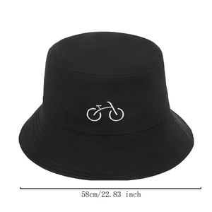 Wide Brim Hats Fashion Men Women Universal Bucket Hat Bike Embroidered Sunscreen Sun Protection Outdoor Basin Cap Fisherman's Petten #p2