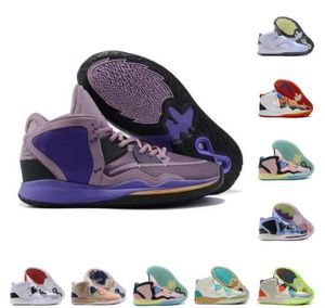 Projektant Męs Kyries 4 Kybrid 8 Jumpman Casual Shoes Women Kee Sue Fresh Kevin Black Grey Rattan Durant Multi Color USA CNY Sneakers