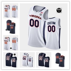 College Basketball Wears Mens Custom Virginia Cavaliers Basketball Jekihei Clark Jersey Jayden Gardner Reece Beekman Armaan Franklin Ben Vander Plas Taine Murray