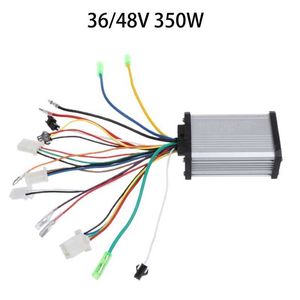 36V-48V 350W Brushless DC-Motor Speed ​​Controller Spänningsregulator Justerbar Electric Bicycle E-Scooters Motor Driver