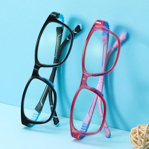 Solglasögon ankomst barn optiska glasögon ram anpassad recept lins silikon tr90 flexibel myopia uv400sunglasses